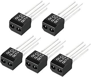uxcell 5pcs RPR220 Photoelectric Switch Reflective Optical Coupling Sensor 4 Pin