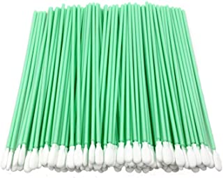 Ci Kyan 100pcs 6.45" Cleanroom Polyester Tip Cleaning Swabs with Flexible Paddle Head Cleaning for Gun, Firearm, Optical L...